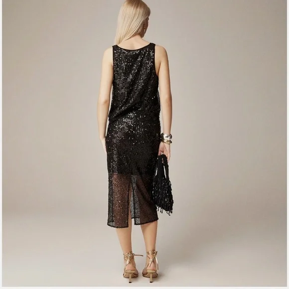 NWT J.Crew Collection sequin midi skirt - Picture 2 of 10